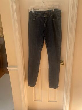 Dark Wash Straight Jeans - The Limited